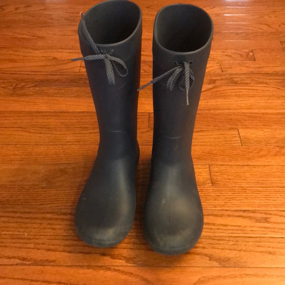 Dual Crocs Comfort Rain Boot